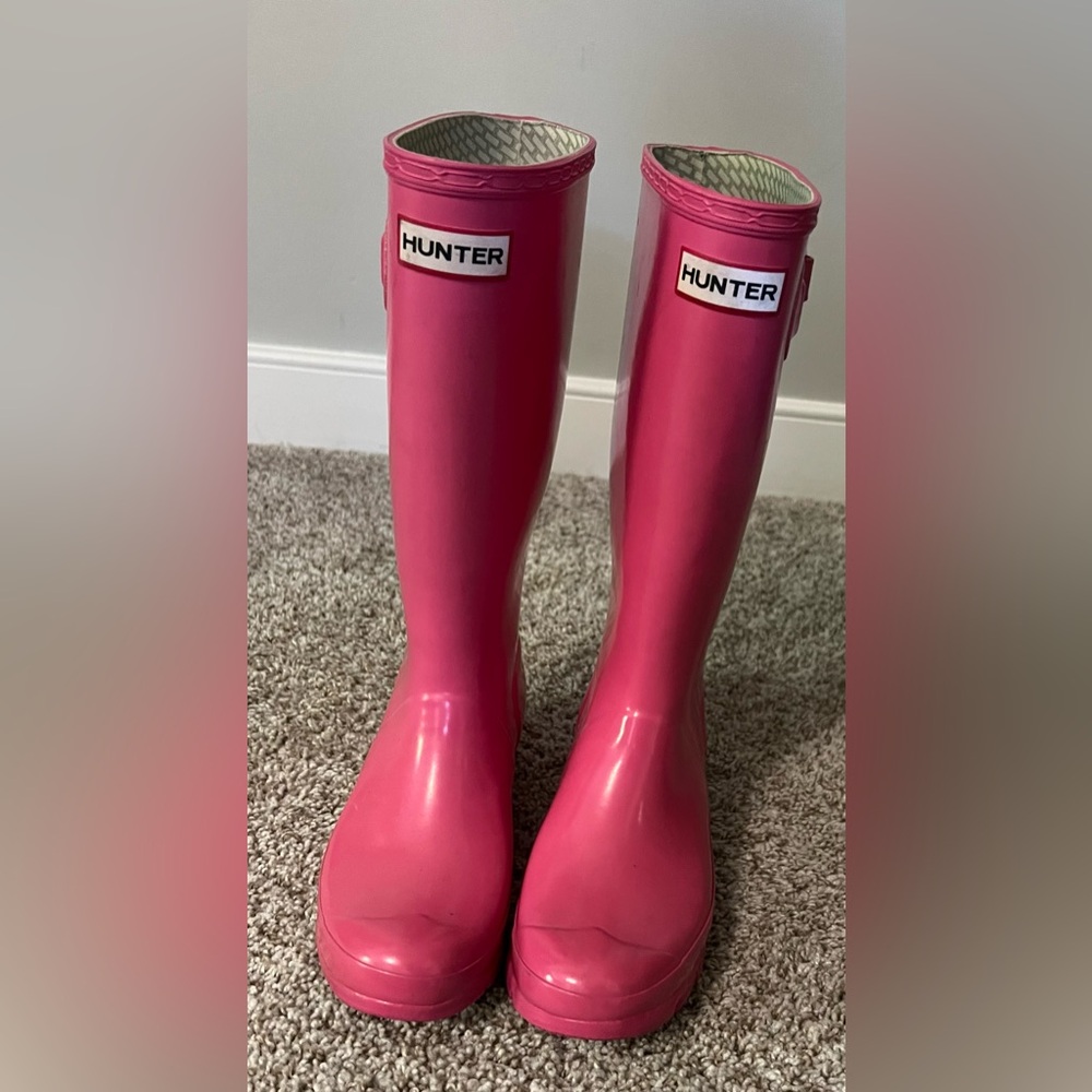 Pink Rain Boots | Hunter